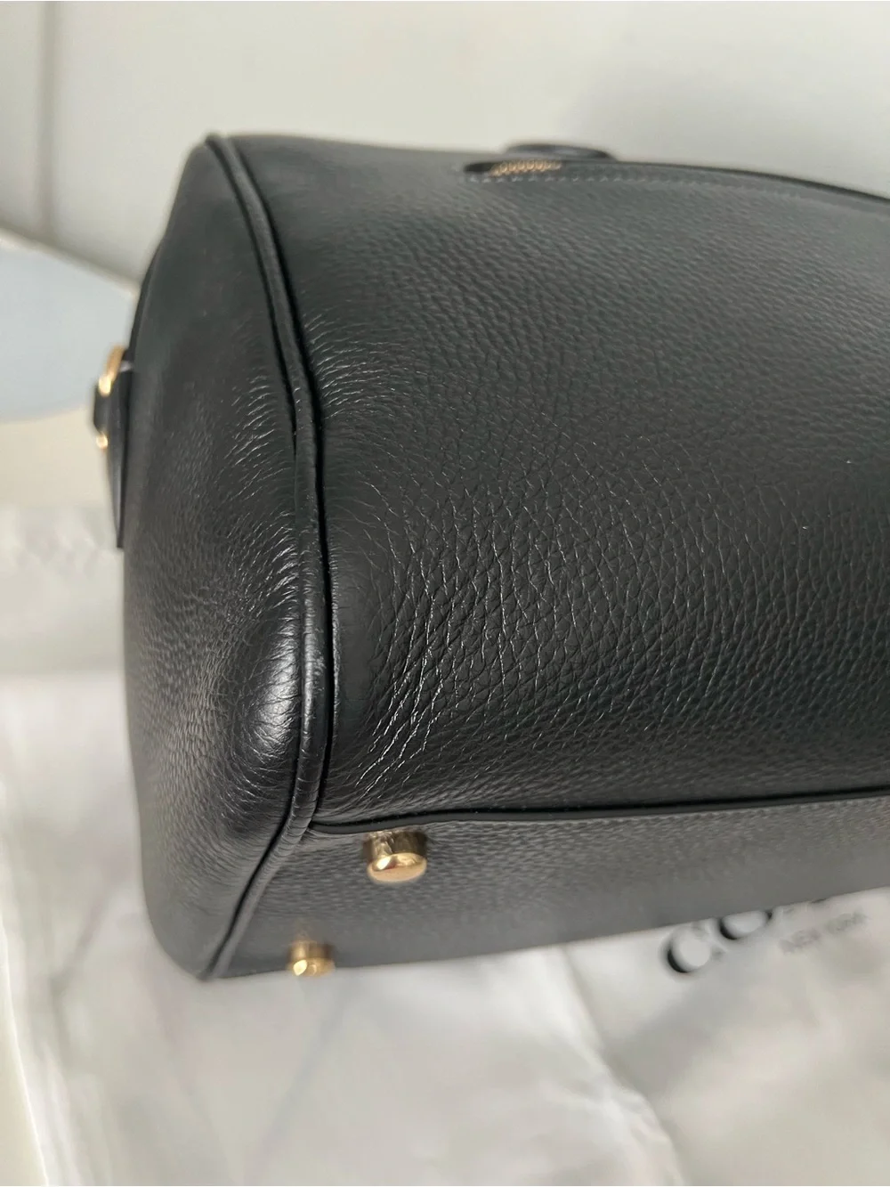 Coach satchel black